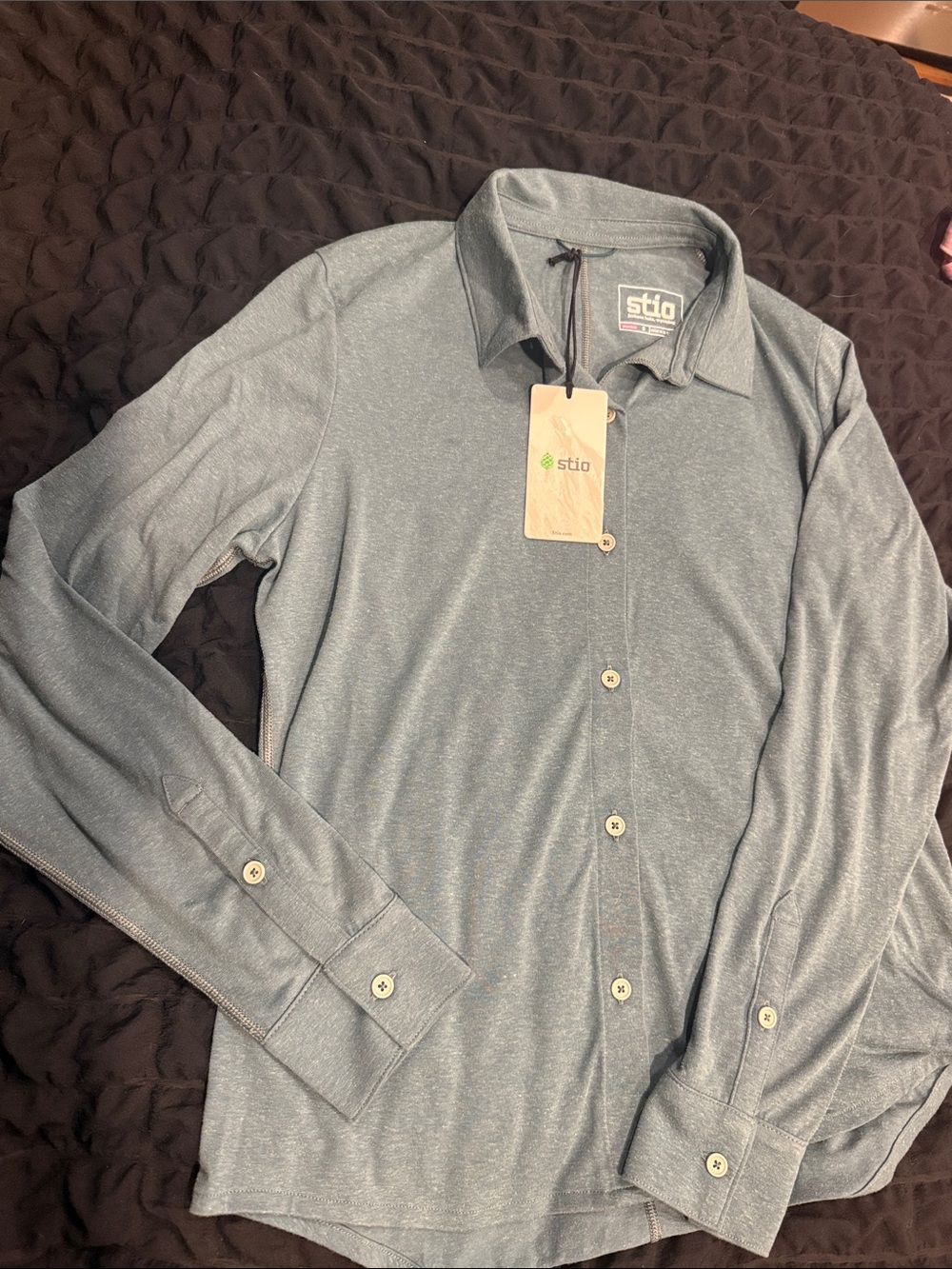 Stio Women’s Divide Shirt, Boundless Heather, Small